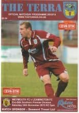 Weymouth v Leamington 24-Nov-2012