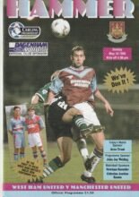 West Ham United v Manchester United 14-May-1995