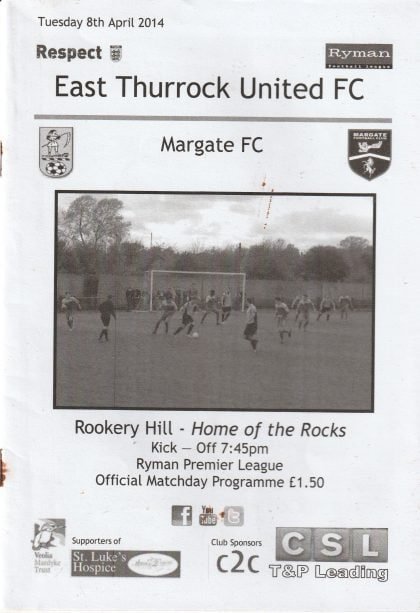 East Thurrock United v Margate 08-Apr-2014