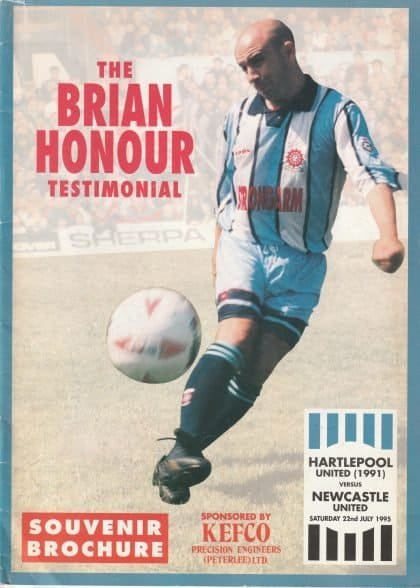 Hartlepool United v Newcastle United 22-Jul-1995