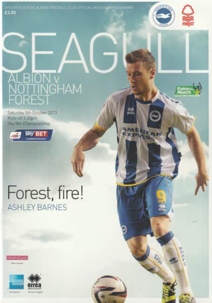 Brighton & Hove Albion v Nottingham Forest 05-Oct-2013