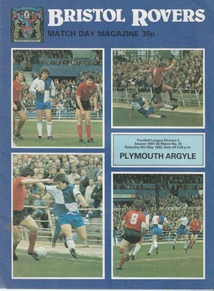 Bristol Rovers v Plymouth Argyle 08-May-1982