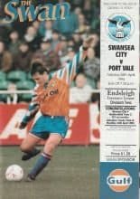 Swansea City v Port Vale 26-Apr-1994