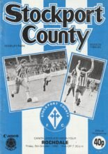 Stockport County v Rochdale 05-Oct-1984