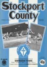 Stockport County v Swindon Town 01-Mar-1985