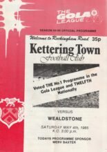 Kettering Town v Wealdstone 04-May-1985