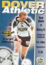 Dover Athletic v Woking 26-Oct-2002