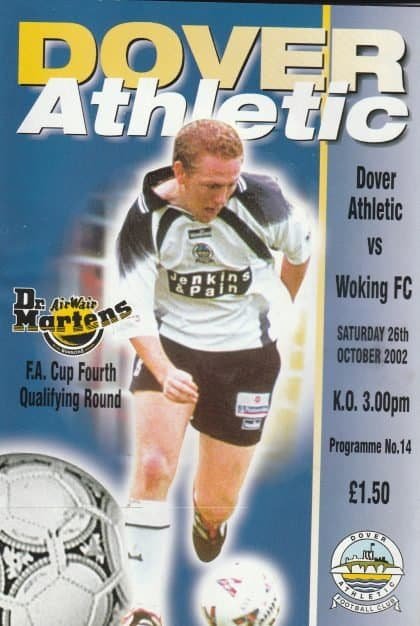 Dover Athletic v Woking 26-Oct-2002