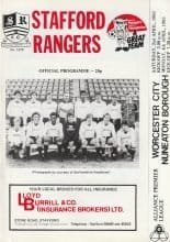 Stafford Rangers v Nuneaton Borough 04-Apr-1983