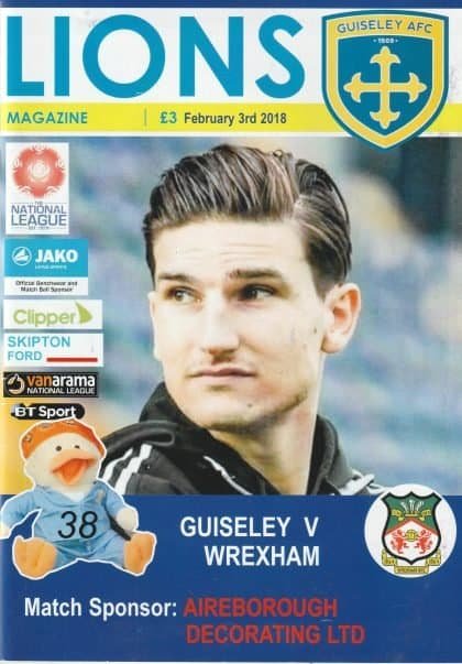 Guiseley v Wrexham 03-Feb-2018