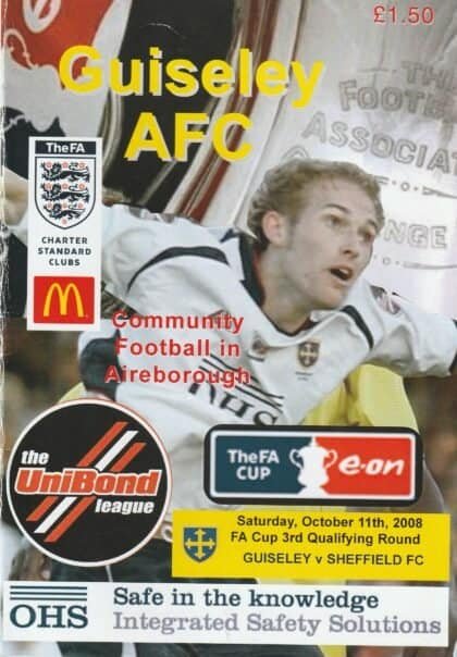 Guiseley v Sheffield FC 11-Oct-2008