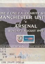 Arsenal v Manchester United 01-Aug-1999