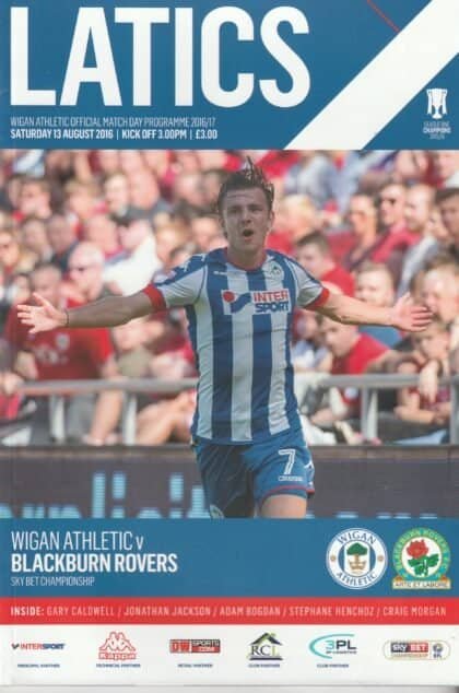 Wigan Athletic v Blackburn Rovers 13-Aug-2016