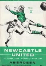 Newcastle United v Aberdeen   05-Aug-1968