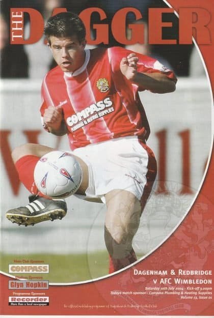Dagenham & Redbridge v AFC Wimbledon 10-Jul-2004