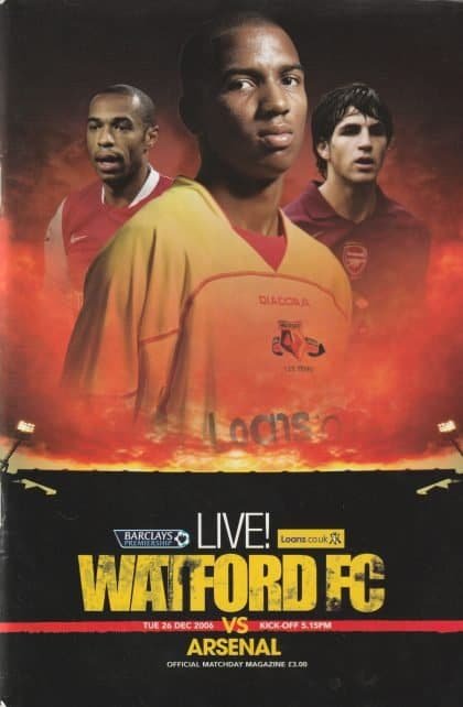 Watford v Arsenal 26-Dec-2006