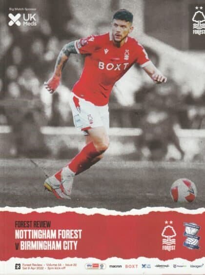 Nottingham Forest v Birmingham City 09-Apr-2022