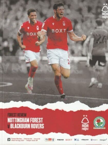 Nottingham Forest v Blackburn Rovers 18-Aug-2021
