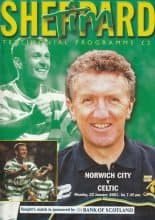 Norwich City v Glasgow Celtic    22-Jan-2001