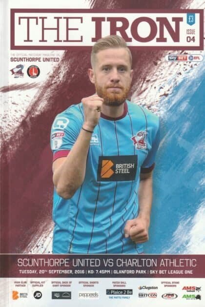 Scunthorpe United v Charlton Athletic 20-Sep-2016