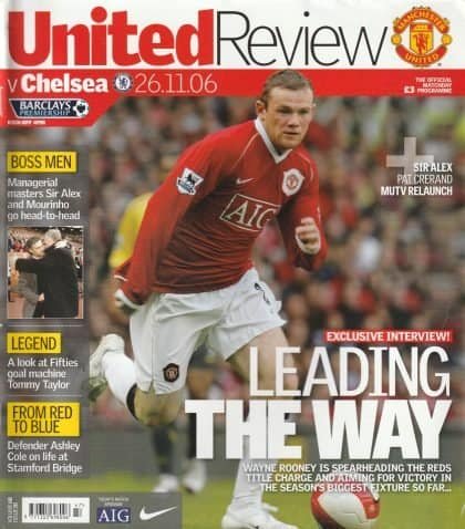 Manchester United v Chelsea 26-Nov-2006