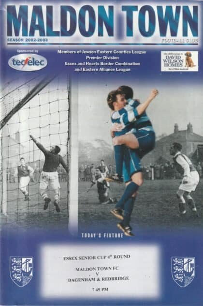 Maldon Town v Dagenham & Redbridge 10-Dec-2002