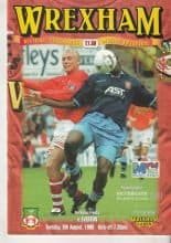 Wrexham v Everton 06-Aug-1996