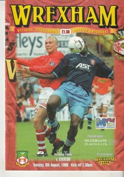 Wrexham v Everton 06-Aug-1996