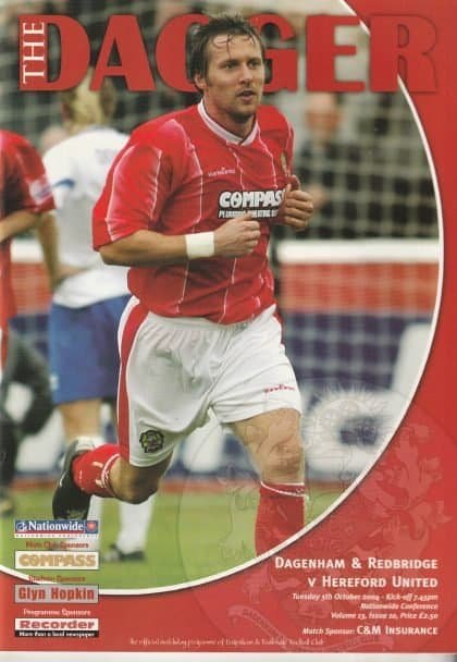 Dagenham & Redbridge v Hereford United 05-Oct-2004