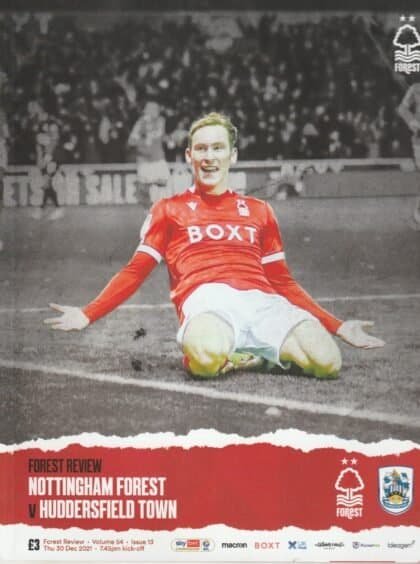 Nottingham Forest v Huddersfield Town 30-Dec-2021
