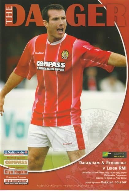 Dagenham & Redbridge v Leigh RMI 16-Oct-2004