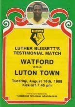 Watford v Luton Town 16-Aug-1988