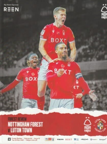 Nottingham Forest v Luton Town 23-Nov-2021