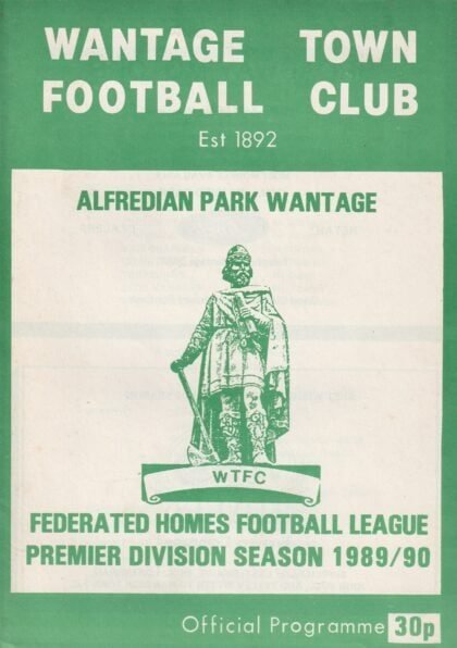 Wantage Town v Newport AFC  20-Jan-1990