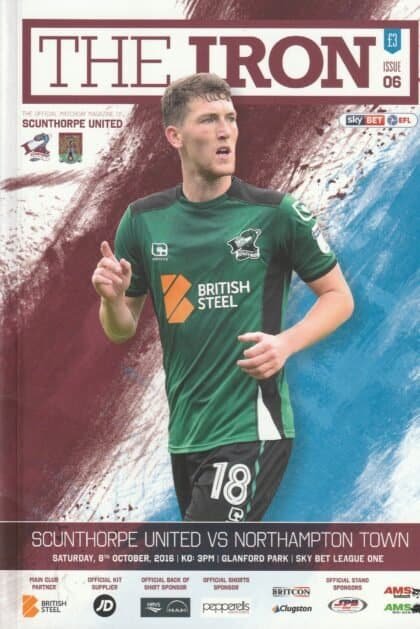 Scunthorpe United v Northampton Town 08-Oct-2016