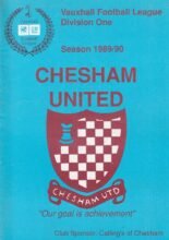 Chesham United v Purfleet 17-Feb-1990