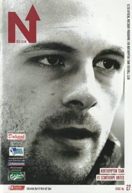 Northampton Town v Scunthorpe United  09-Apr-2005