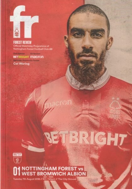 Nottingham Forest v West Bromwich Albion 07-Aug-2018