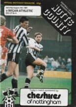 Notts County v Wigan Athletic 15-Aug-1987