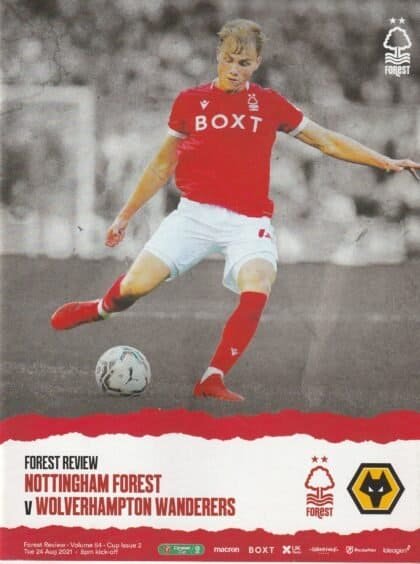 Nottingham Forest v Wolverhampton Wanderers 24-Aug-2021