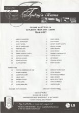 Fulham v Aston Villa 08-May-2009