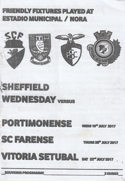 Vitoria Setubal v Sheffield Wednesday 22-Jul-2017