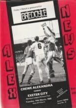 Crewe Alexandra v Exeter City 14-Mar-1989