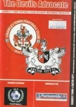 Crawley Town v Exeter City  16-Apr-2005