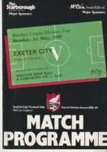 Scarborough v Exeter City 01-May-1989