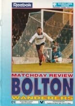 Bolton Wanderers v Peterborough United 24-Mar-1992