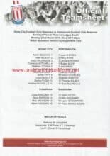 Stoke City Reserves v Portsmouth Reserves 23-Mar-2010