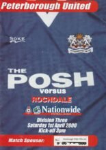 Peterborough United v Rochdale 01-Apr-2000