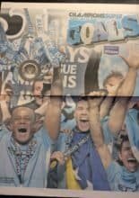 Manchester City Champions Super Goals