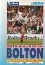 Bolton Wanderers v AFC Bournemouth 31-Mar-1992